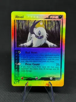 Pokemon TCG - Absol 1/97 Dragon Reverse Holo NM- - Image 1
