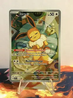 Pokemon TCG Eevee 173 Promo Prismatic Evolutions NM - Image 1