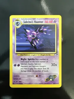 Pokemon TCG Sabrina's Haunter Gym Heroes 58/132 NM - Image 1