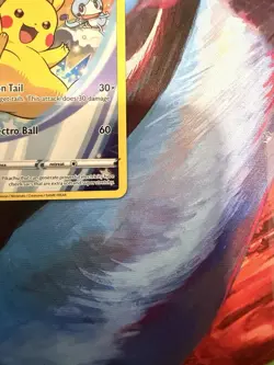 Pokemon Pikachu Promo Holo SWSH020 Sword & Shield 70 HP Iron Tail Electro Ball - Image 5