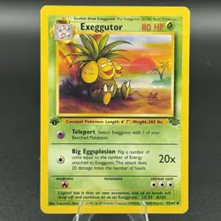 Pokemon Exeggutor 35/64 - 1999 1st Edition Jungle - Uncommon - Image 1