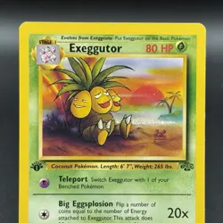 Pokemon Exeggutor 35/64 - 1999 1st Edition Jungle - Uncommon - Image 2