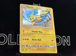 Pokemon - Pikachu SM81 Cosmo Holo Promo Sun & Moon HP - Image 4
