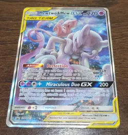 Pokemon TCG Mewtwo & Mew GX Tag Team SM191 NM - Image 2