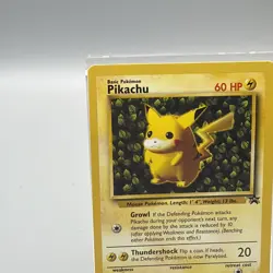 Pokemon TCG Pikachu Wizards Black Star Promos Regular Rare - Image 2