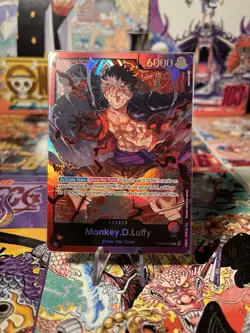 ST10-002 Monkey D Luffy Leader The Three Captains One Piece Card Game ccg - Image 1