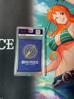 2023 One Piece CCG Promo Tournament Pack Vol.3 Nami PSA 8 - Image 2
