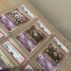 Pokemon TCG Card Japanese Neo Genesis Premium File 2 Set PSA Graded 9 slabs - Image 2