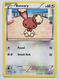 Buneary 116/149 PL - Boundaries Crossed Pokemon Card - MAHOU Art - Image 1