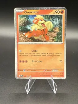 Growlithe - SVP 024 - Cosmos Holo Promo - Swirl 💫 - Pokemon Card - NM/LP - Image 1