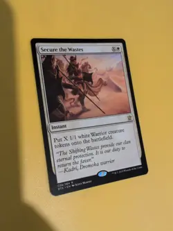 Secure the Wastes. DTK Instant Rare Magic the Gathering Card. - Image 5