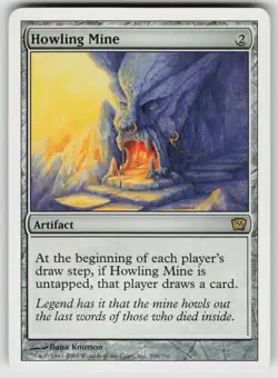 Howling Mine R 9th Edition 298 MTG - Image 1