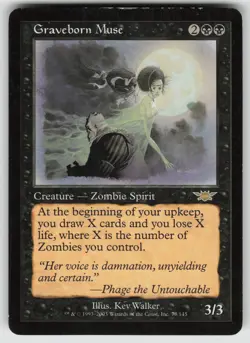Graveborn Muse R Legions 73 MTG - Image 1