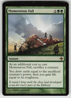 Momentous Fall 197 R Rise of the Eldrazi MTG - Image 1