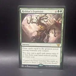 Rishkar's Expertise R Commander: Kamigawa: Neon Dynasty 127 - Image 1