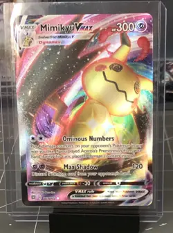 Mimikyu VMAX - 069/172 Ultra Rare Brilliant Stars NM Pokemon TCG - Image 1