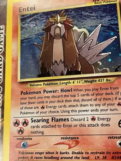 Entei - Pokemon Neo Revelation 6/64 - Holo - Unlimited - LP - Image 2