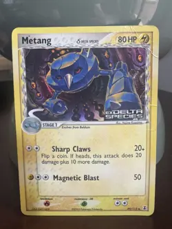 Metang 49/113 delta species stamped, Ex Delta Species, HP, Pokemon TCG - Image 3