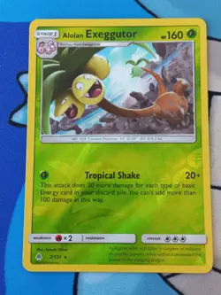 Alolan Exeggutor 2/131 - Pokemon Forbidden Light Reverse Holo, English - Image 1