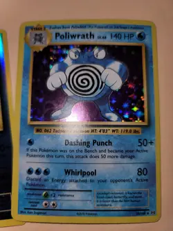 Poliwrath 25/108 Holo Rare & Reverse Holo Rare Pokemon Evolutions LP to NM - Image 2