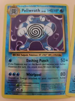 Poliwrath 25/108 Holo Rare & Reverse Holo Rare Pokemon Evolutions LP to NM - Image 3