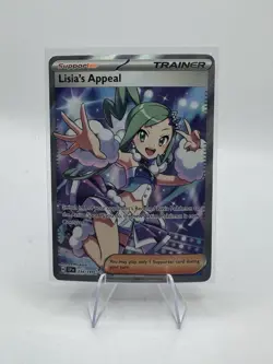 Lisia's Appeal NM Surging Sparks 234/191 Pokemon TCG Holo - Image 1