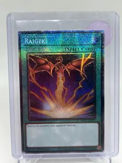 Yu-Gi-Oh! Raigeki MP25-EN015 Starlight Rare 1st Ed NM - Image 1