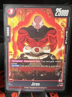Jiren Final Form BT27-021 Super Rare Foil Dragon Ball Super Card Game | NM - Image 3