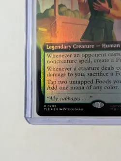 MTG Foil Borderless The Cabbage Merchant Avatar The Last Airbender 0203 TLE Rare - Image 5