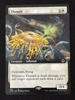1x MTG Flumph (Extended Art) - Adventures in the Forgotten Realms (AFR) #361 - Image 1