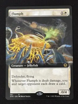 1x MTG Flumph (Extended Art) - Adventures in the Forgotten Realms (AFR) #361 - Image 3