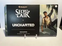 MTG Secret Lair x Playstation Uncharted Rainbow Foil Edition - Sealed NEW - Image 1