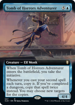 4 x Tomb of Horrors Adventurer - Extended Art - Commander Legends: Battle for Ba - Image 1