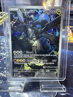 2026 N's Zekrom 031 MEP Ascended Heros ETB Promo Pokemon Center Stamp For (2X) - Image 1