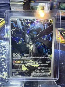 2026 N's Zekrom 031 MEP Ascended Heros ETB Promo Pokemon Center Stamp For (2X) - Image 3