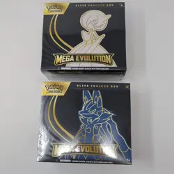 Pokemon TCG Mega Evolution Set of 2 ETBs: Gardevoir & Lucario Sealed Ships Today - Image 2