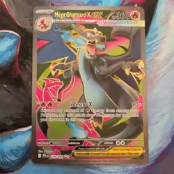 Pokemon TCG Mega Charizard X EX Full Art Ultra Rare Evolutions 109/094 NM - Image 1