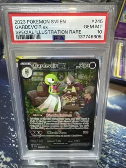 2023 POKEMON SVI EN-SCARLET & VIOLET #245 GARDEVOIR EX PSA 10 - Image 1