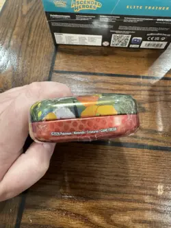 Pokemon TCG Ascended Heros Mini Tin New & Sealed In Hand - Image 3