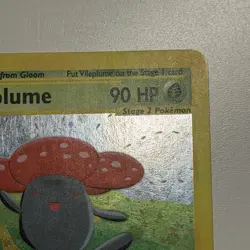 Pokemon TCG Vileplume 31/165 Holo Expedition Base Set MP - Image 5