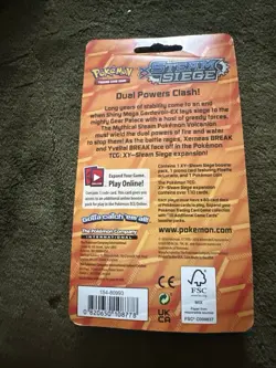 Pokemon Lucario XY Steam Siege 2016 Factory Sealed Blister Pack UNPUNCHED🔥🔥 - Image 2