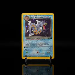*MP* Dark Gyarados 8/82 Holo Rare PreRelease Promo Team Rocket Pokemon - Image 1