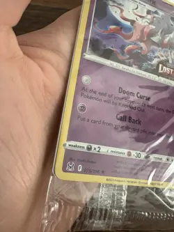 Pokemon Hisuian Zoroark 076/196 Lost Origin Stamped Promo Sealed NM Exclusive - Image 5
