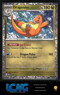 Pokemon TCG McDonald's Promos 2024 #012/015 Dragonite C4S - Image 1