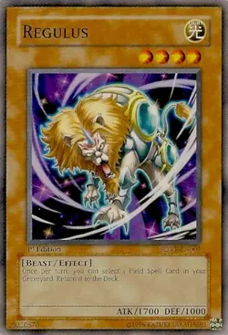 3 x Regulus - SOVR-EN007 - Common - Unlimited Edition Near Mint, English - Image 1