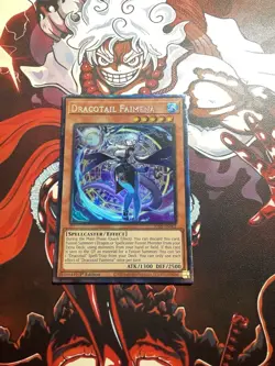 Yugioh Dracotail Faimena JUSH-EN002 Collector’s Rare 1st Edition NM - Image 1