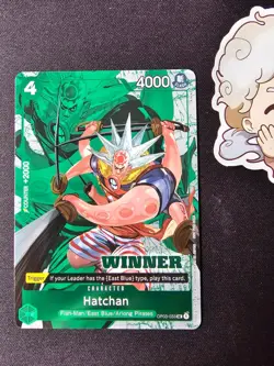OP03-033 Hatchan - One Piece Promo Card - Winner Pack Vol. 6 English NM - Image 1