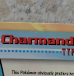 Pokemon 1999 Charmander #04 Topps Holo Card 1st Printing Blue Logo - Image 4