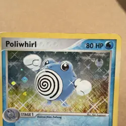 Poliwhirl EX Fire Red & Leaf Green Pokemon TCG 2004 Holo Card 46/112 - Image 2