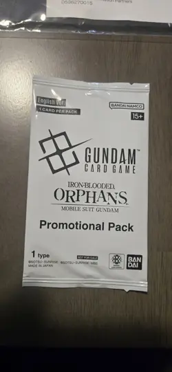 Gundam Card Game Iron Blooded Orphans Urdr Hunt movie promo pack EX base - Image 2